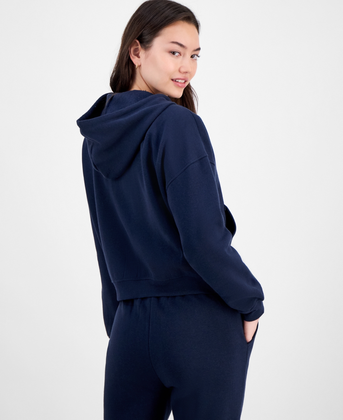 Planet Gold Juniors' All-star 1990 Zip-up Hoodie In Blue