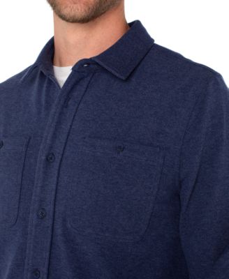 Men's Knit Long-Sleeve Shirt