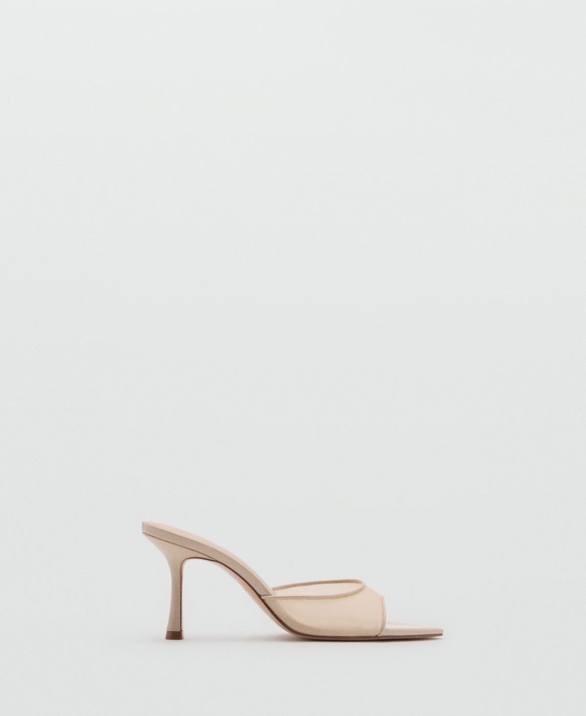 Mango Women's Pointed Heel Sandals In Neutral