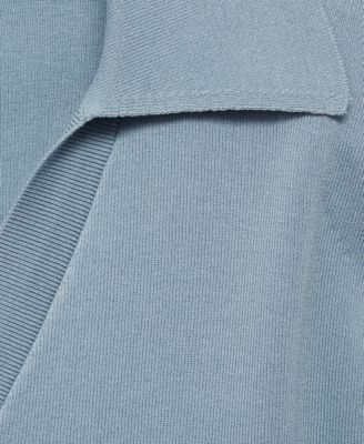 Women's Fine Knit Shoulder Pad Sweater Vest