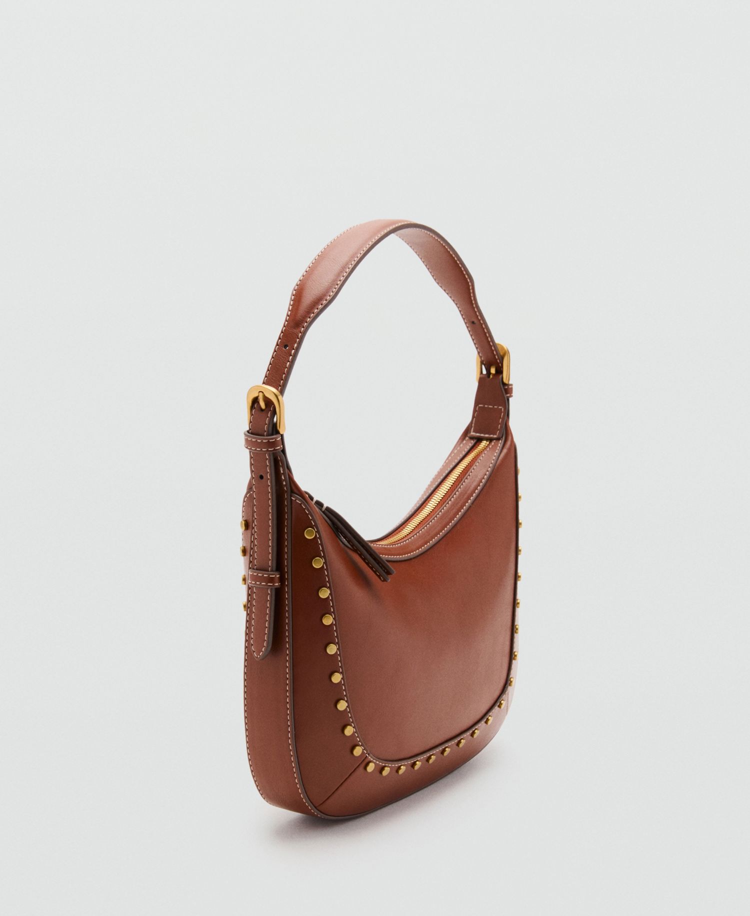Women's Small Studded Shoulder Bag