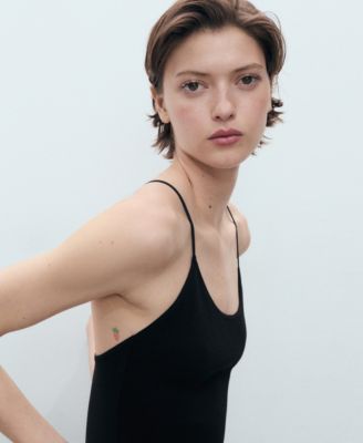 Women's Cross-Back Knitted Dress