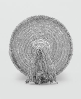 Women's Lurex Sack-Style Bag