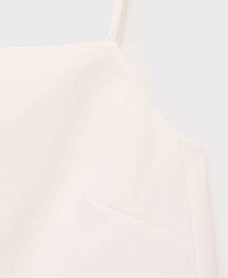 Women's Buttoned Crop Top