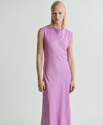 Women's Satin Midi Dress