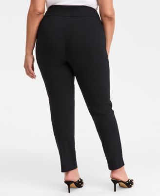 Plus Size Bengaline Skinny Pants, Created for Macy's