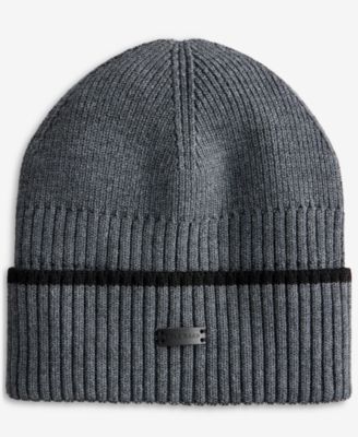 Men's Heritage Ribbed-knit Tipped Cuffed Beanie