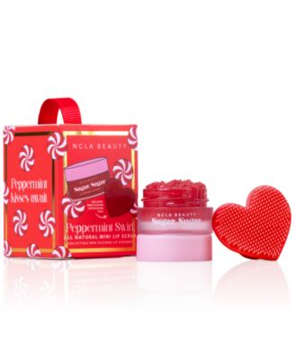 NCLA Beauty - 2-Pc. Peppermint Swirl Lip Scrub Ornament Set