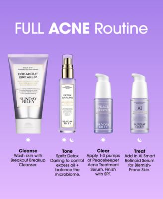 Peacekeeper Acne Treatment Serum, 1 oz.