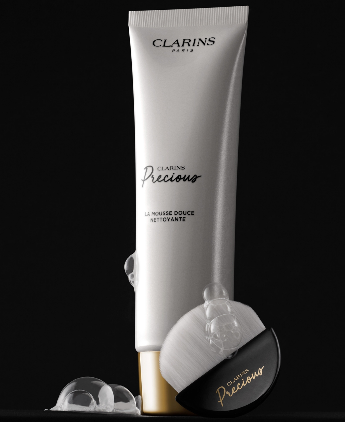 Clarins Precious La Mousse Luxury Foaming Face Cleanser, 4.3 oz.