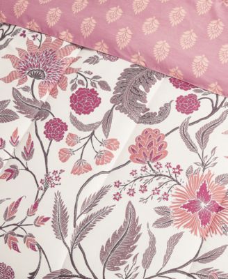 Macy's Giada 8-Pc. Floral Reversible Comforter Set