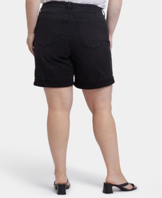 Plus Size Diana Relaxed Denim Shorts