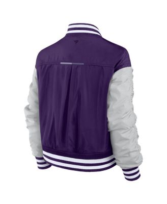Women's Purple Minnesota Vikings Elements Wave Full-Snap Jacket