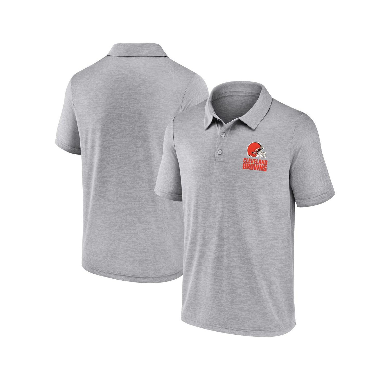 Men's Gray Cleveland Browns Making Waves Polo Shirt
