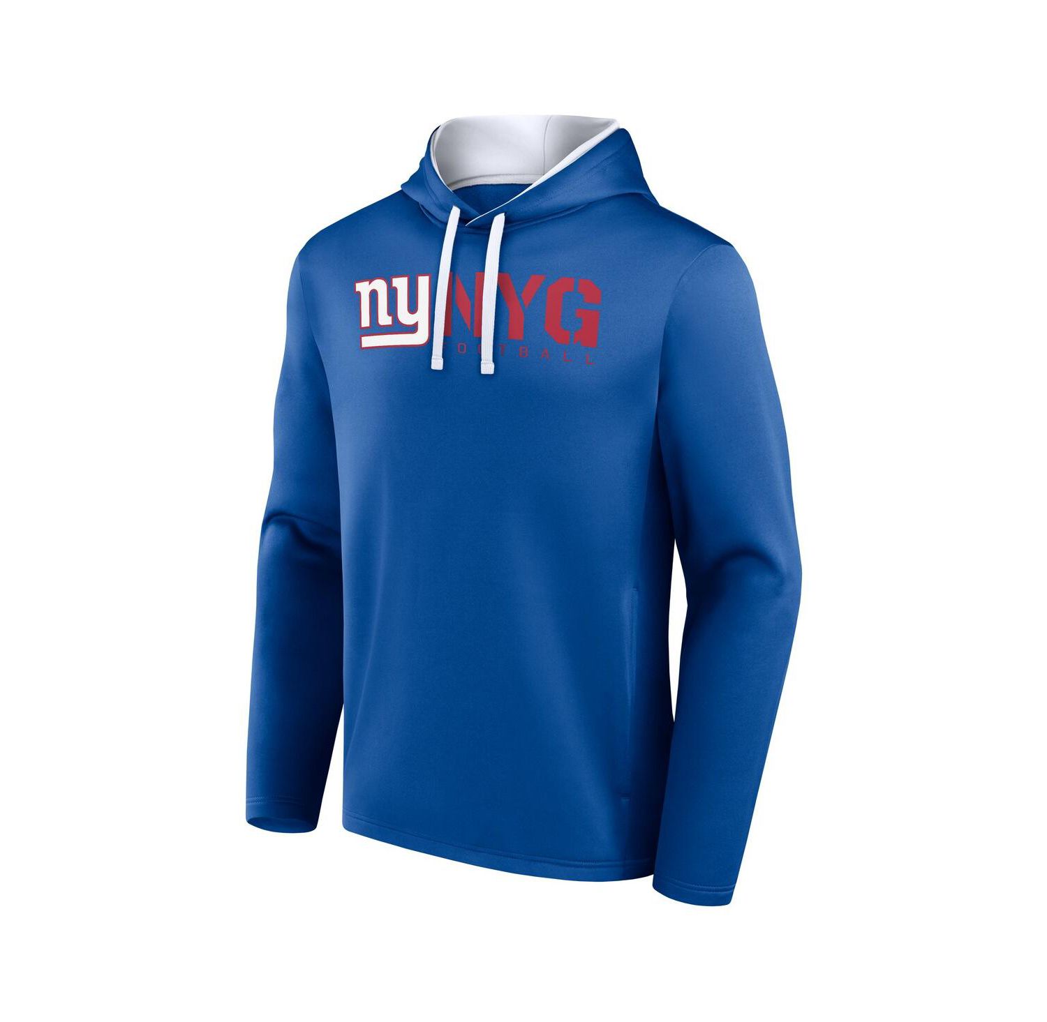 Men's Royal New York Giants Head Start Pullover Hoodie