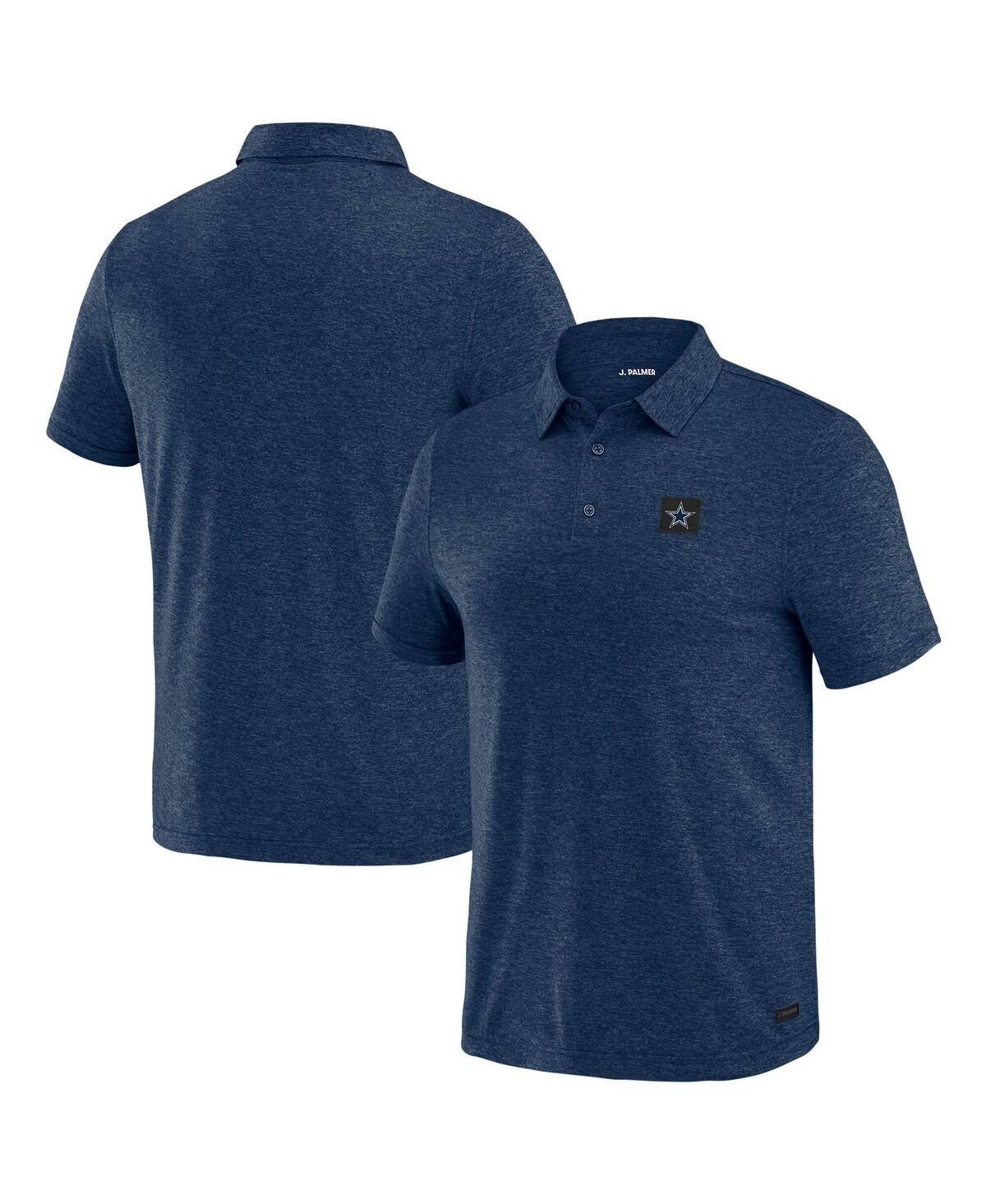 J. Palmer Men's Navy Dallas Cowboys Four Down Polo Shirt In Blue