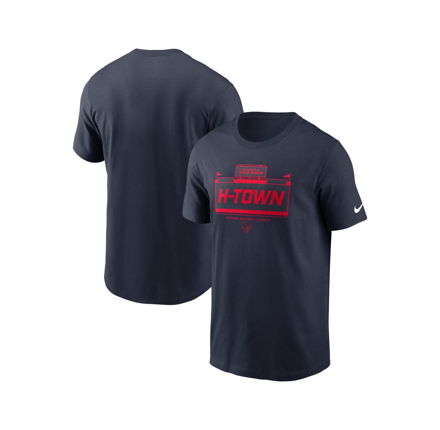 Men's Navy Houston Texans Primetime Local Essential T-Shirt
