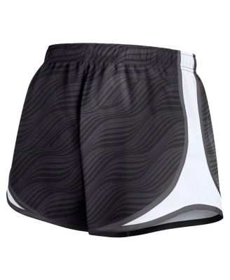 Women's Anthracite Green Bay Packers Tempo Performance Shorts