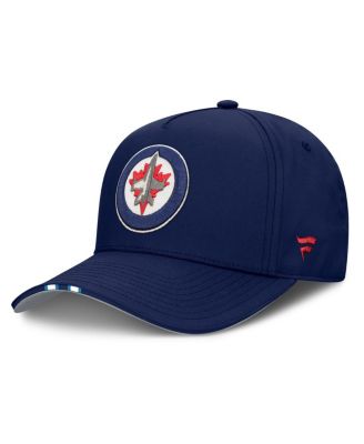 Men's Navy Winnipeg Jets 2025 NHL Draft Authentic Pro On-Stage Podium A-Frame Adjustable Hat