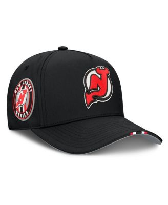 Fanatics - Men's Black New Jersey Devils 2025 NHL Draft Authentic Pro On-Stage Podium A-Frame Adjustable Hat