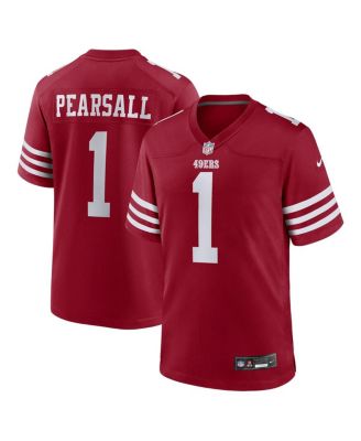 Nike - Men's Ricky Pearsall Scarlet San Francisco 49ers Team Game Jersey
