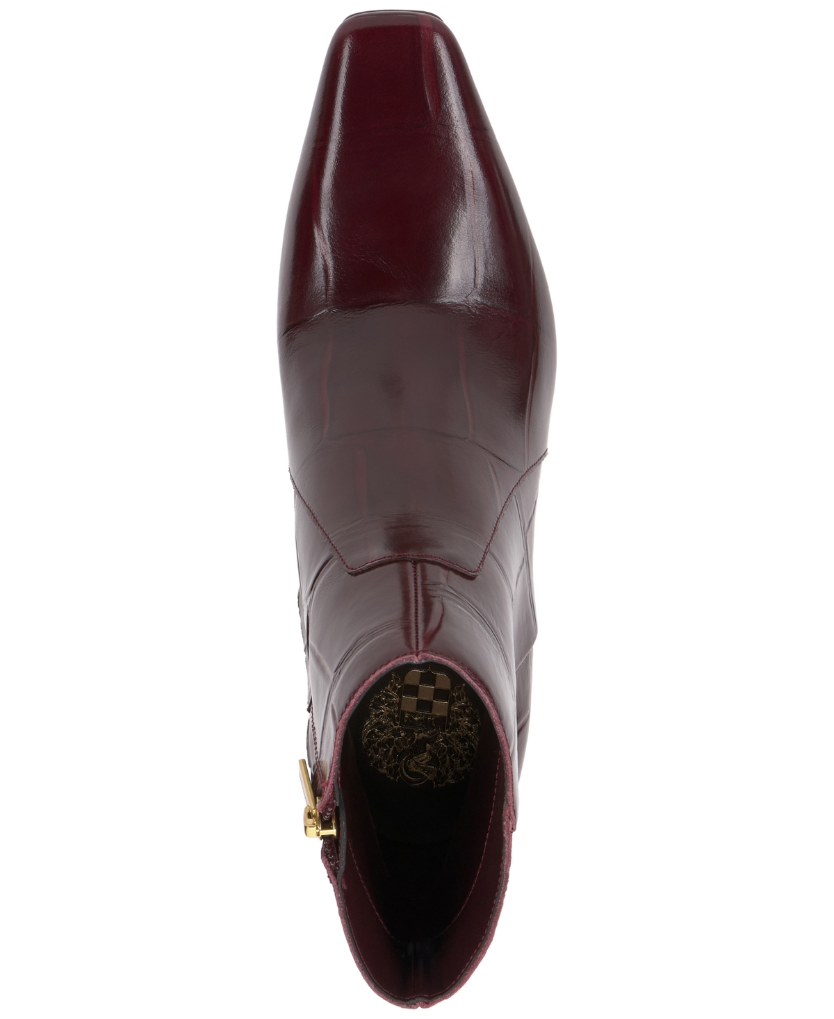 Vince Camuto Women's Bayla Flare-heel Dress Booties In Burgundy
