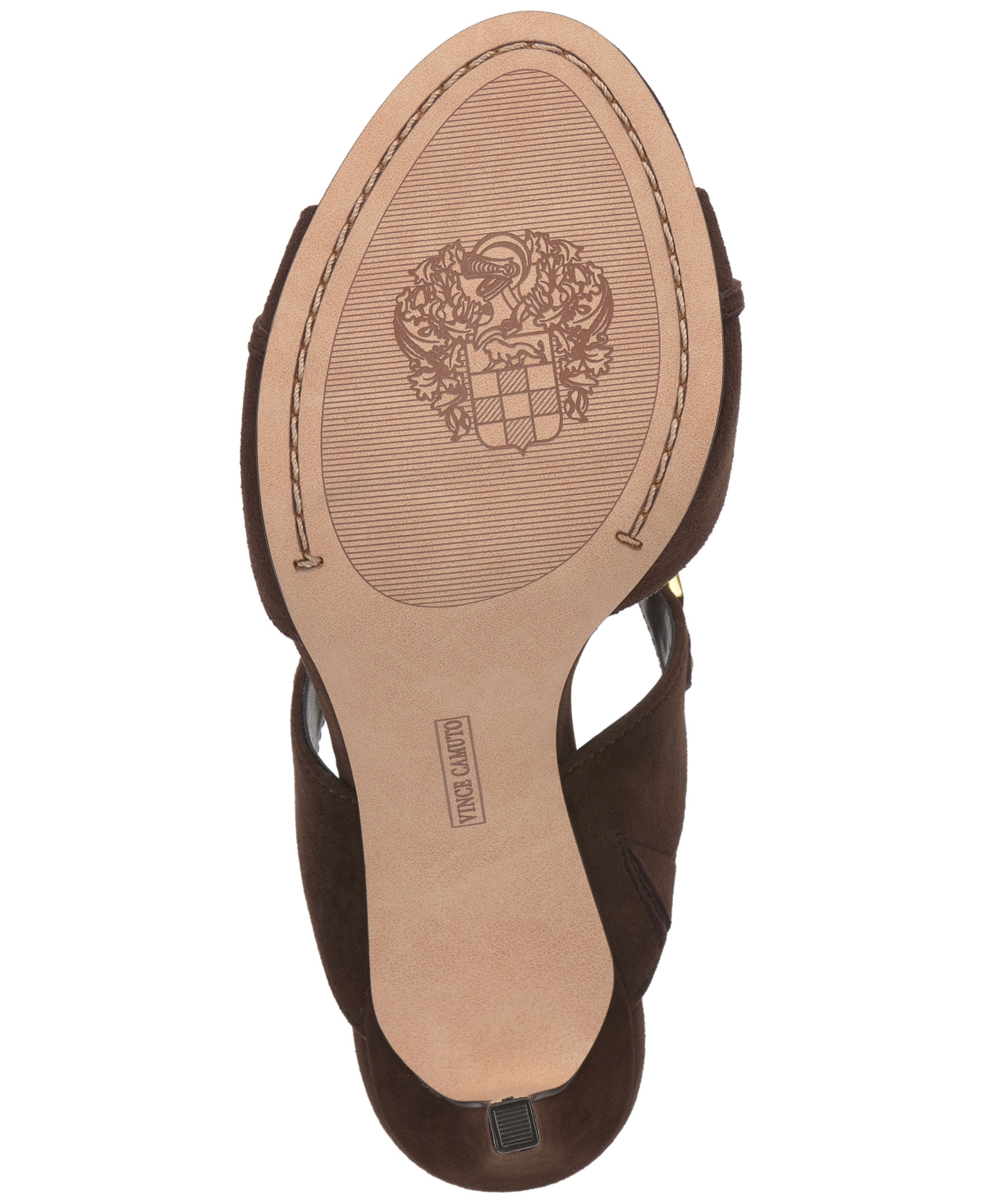 Vince Camuto Ambra Slide Sandal In Brown