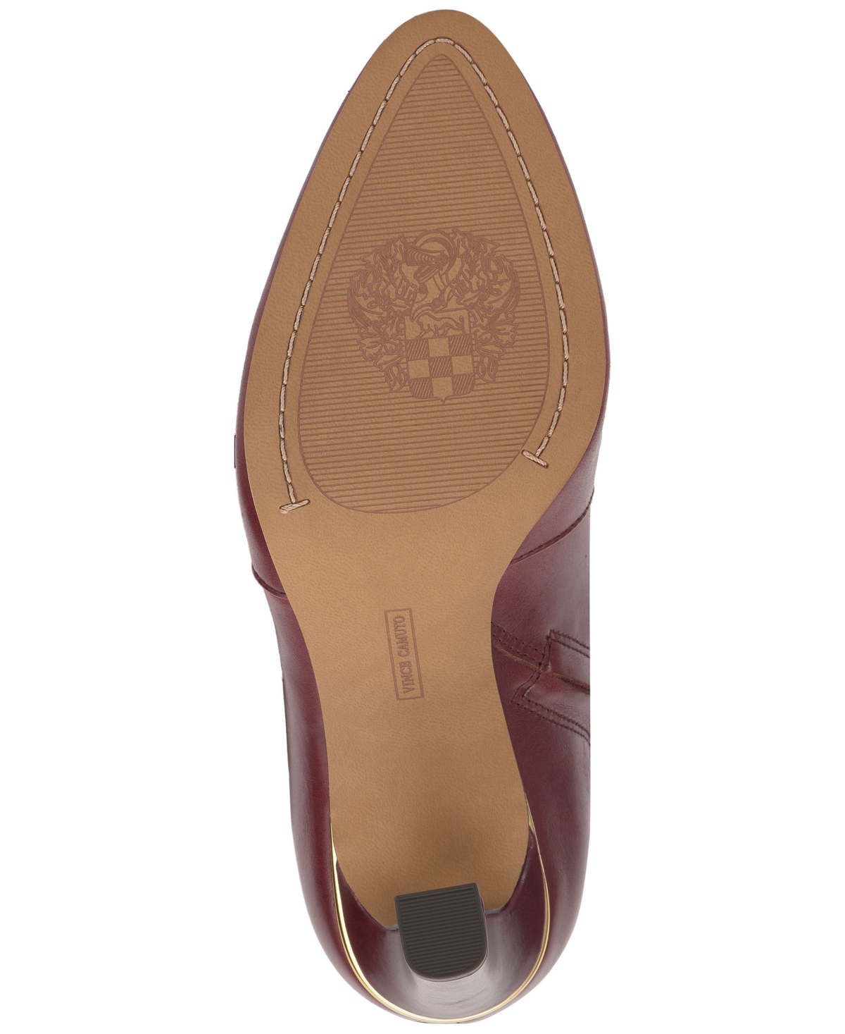Vince Camuto Gylina Wide Calf Knee High Boot In Burgundy
