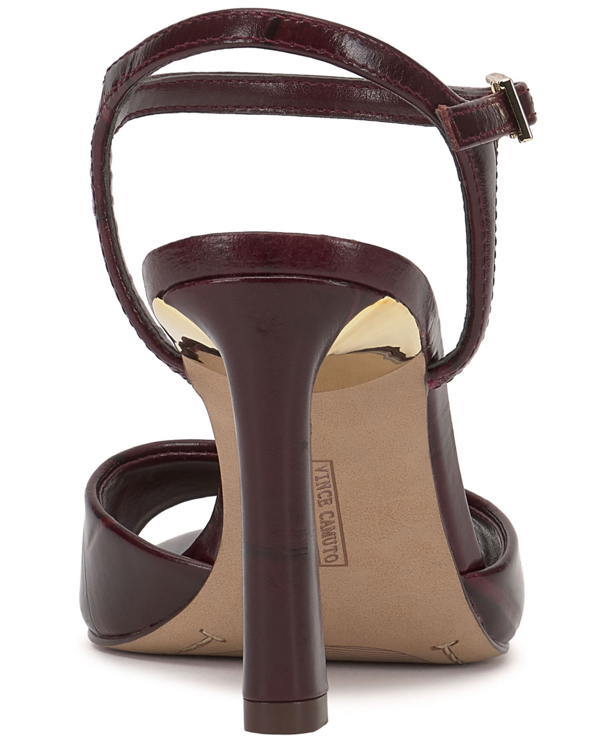 Vince Camuto Lilah Ankle Strap Sandal In Brown