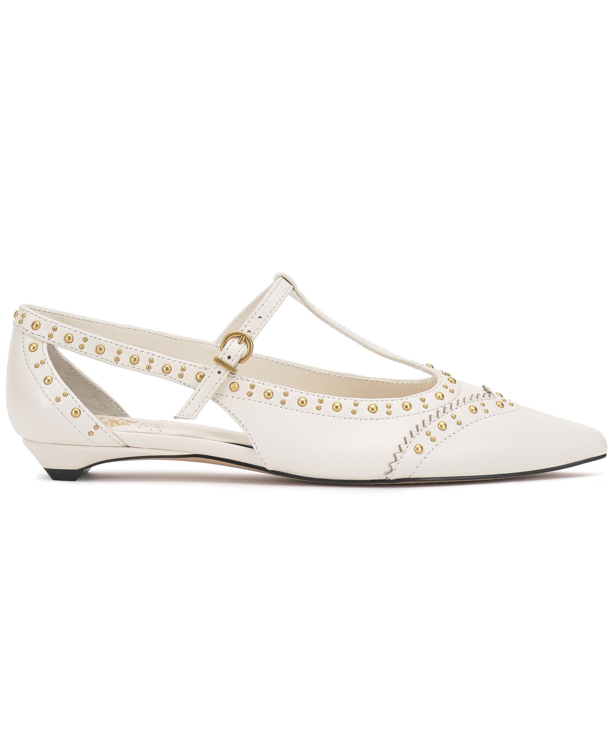 Vince Camuto Valkie Pointed Toe Flat In White