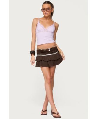 Women's Fran Lacey V Neck Tank Top