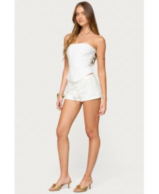 Women's Trisha Tassle Eyelet Shorts