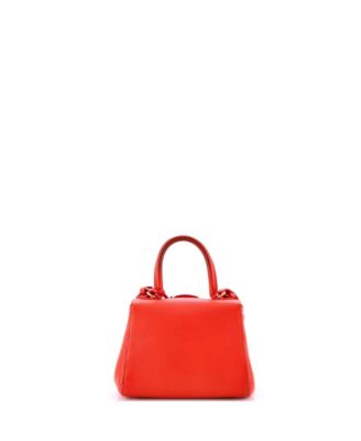Mini Brillant Top Handle Bag Leather