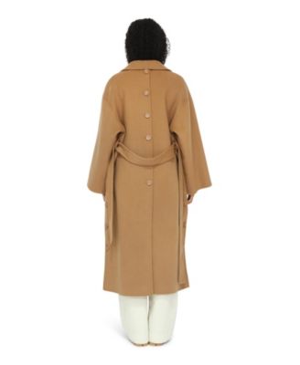 Women's Wide Awake Split Hem Overcoat
