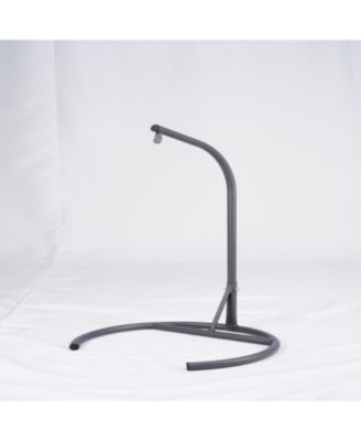 Cat Swing Bed with Stand - Gray