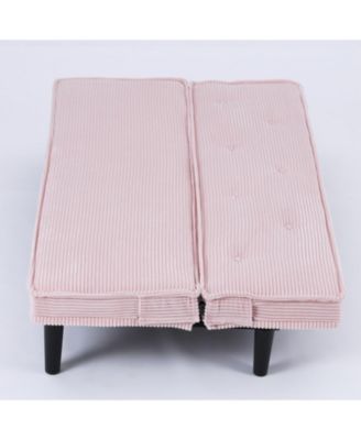 Streamdale Furniture 66" Corduroy Sofa Bed - Flexible Living Room/Apartment/Bedroom