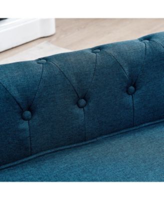 Elegant Elevated Dog Bed - Blue