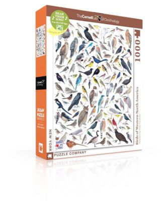Birds of Western North America 1000 Piece Puzzle