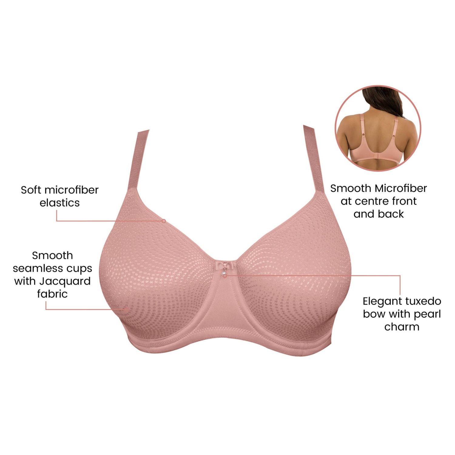 Plus Size Enora Minimizer Bra
