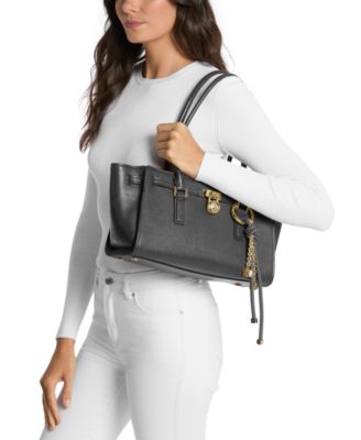 Michael Kors Hamilton Moderne Small Leather Satchel