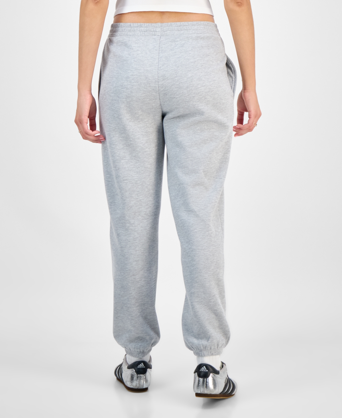 Hybrid Juniors' The Grinch Drawstring Joggers In Gray