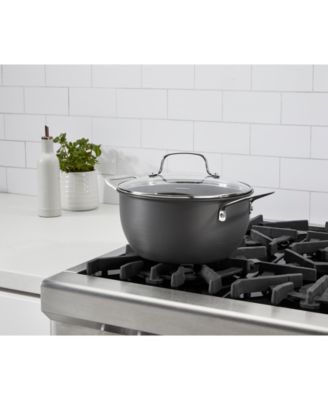 Chef's Classic Hard-Anodized 5-Qt. Covered All-Purpose Pan