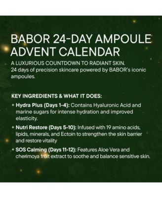 24-Pc. Advent Calendar Ampoule Set