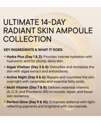 14-Pc. Ultimate Radiant Skin Ampoule Set