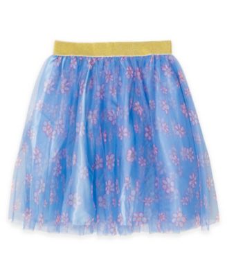 Baby Girls T-Shirt and Tulle Mesh Skirt