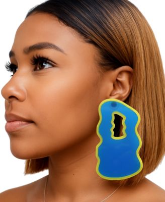 Bold Shapes Drop Earrings
