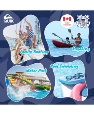 USCG Approved Life Jacket, Evoprene PFD  PVC Foam Swim Vest