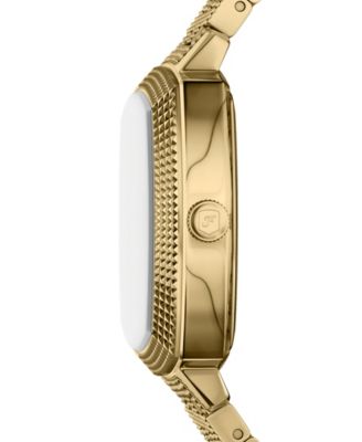 Unisex Nick Jonas x Machine Luxe Malachite Gold-Tone Stainless Steel Watch, 37mm