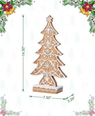 14.5" Resin Christmas Tree Figurine