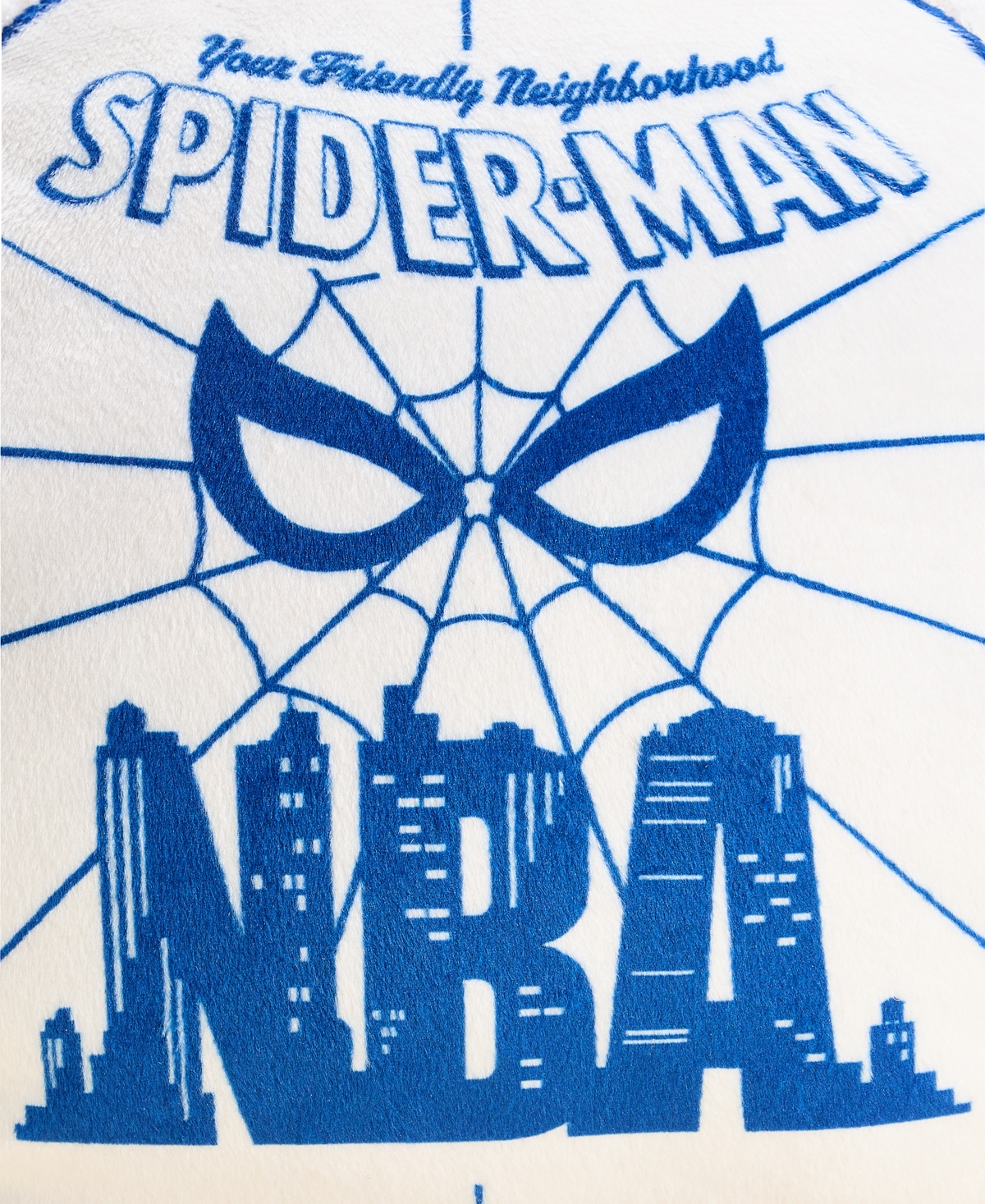 Macy's Marvel X Nba Spider-man Pillow, Created For Macy's In Blue